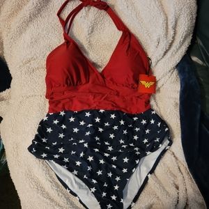 Wonder woman plus size swimsuit NWT